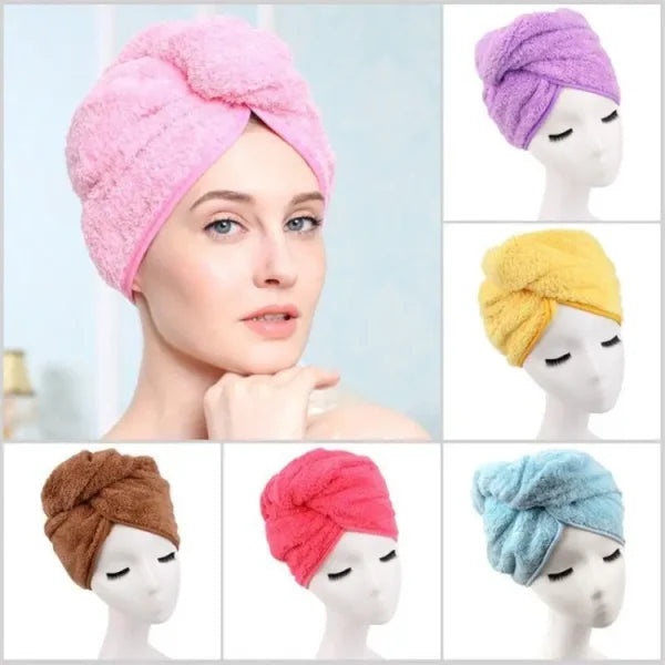 Dry Hair Cap Super Absorbent Quick-drying Shower Towel