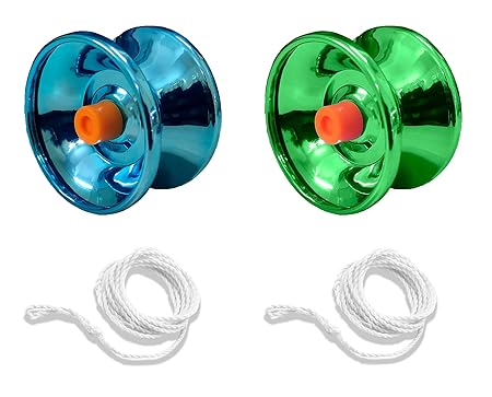 High Gloss Metal Yoyo Spinner Toy For Kids (random Color)