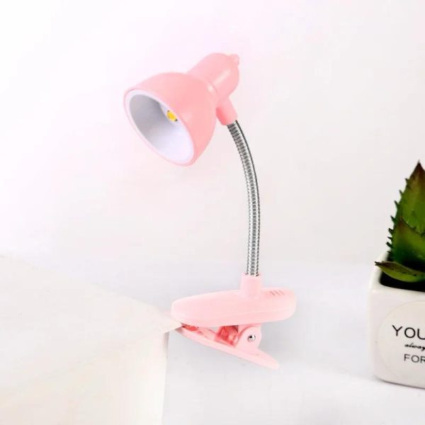 Mini Book Light With Clip Portable Led Reading Lamp Travel Bedroom Night Light Night Lights Eye Protections