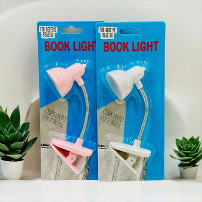 Mini Book Light With Clip Portable Led Reading Lamp Travel Bedroom Night Light Night Lights Eye Protections