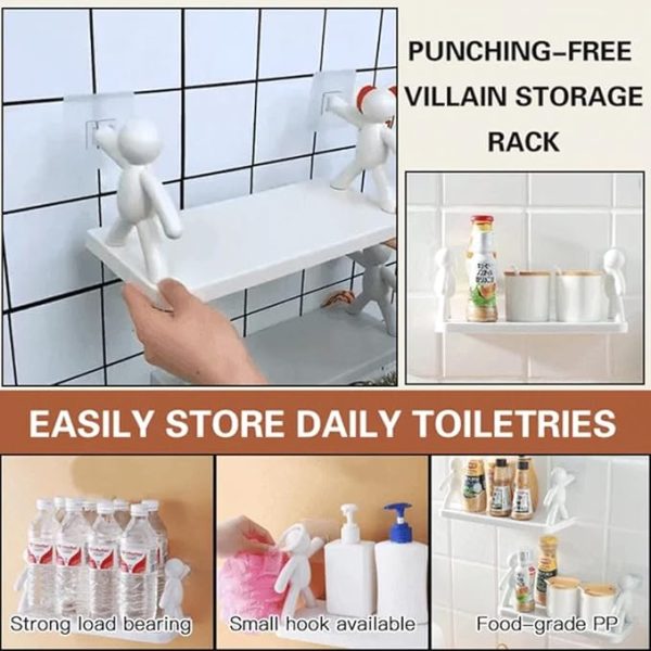 Storage Rack For Bathroom, Kitchen & Room