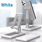 Universal Plastic Mobile Phone Holder | Adjustable Foldable Desktop Stand (random Color)