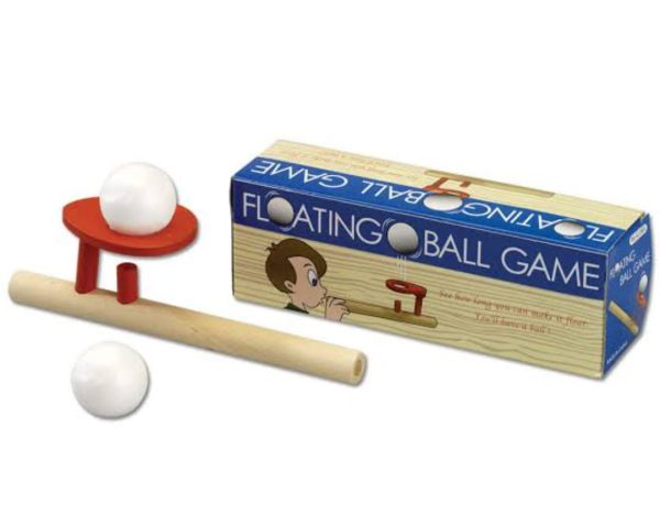 Wooden Floating Blowing Pipe Game Ball | Floating Ball Balance Game For Kids & Adults